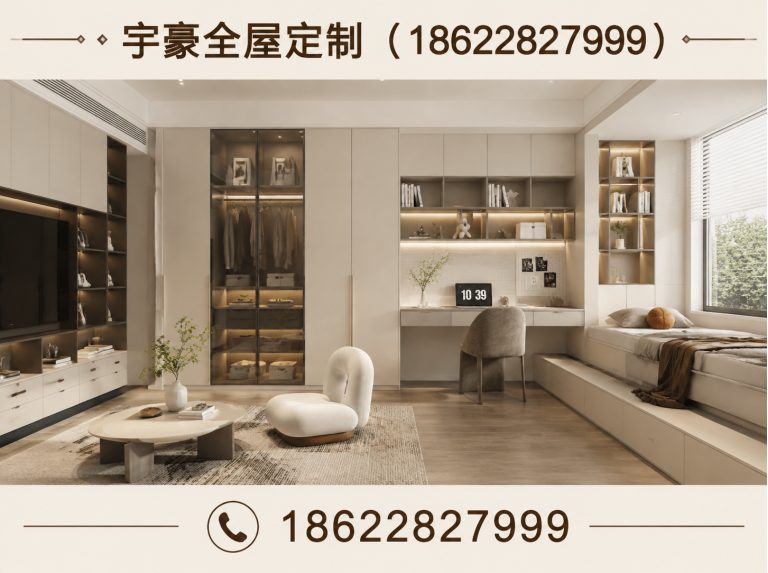 天津全屋定制家具展示图